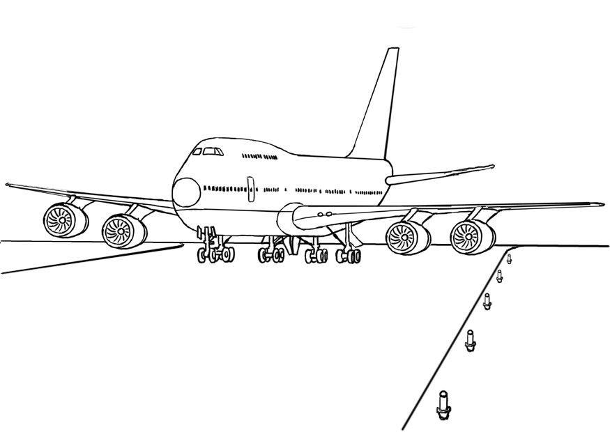 Coloring Page 747 Airplane Free Printable Coloring Pages Img 7521