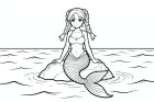 a mermaid
