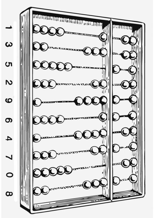 Abacus - counting frame