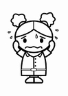 coloring-page afraid