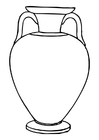 Coloring pages Amphora