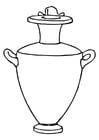 Coloring pages Amphora