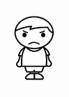coloring-page angry