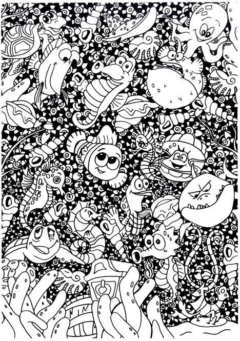 animals in the sea