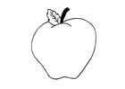 Coloring pages apple