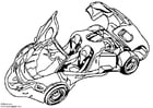 Coloring pages Arex Showcar