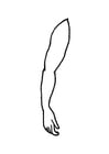 Coloring pages arm