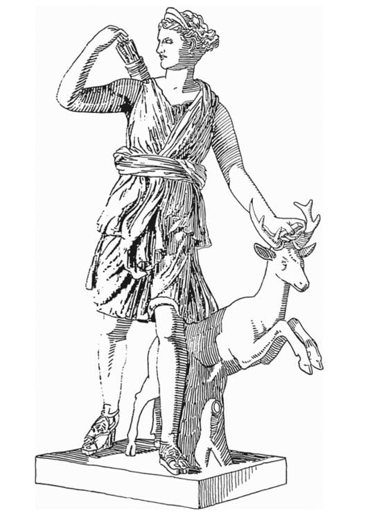 Artemis, godess of greek mythology