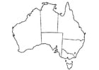 Coloring pages Australia