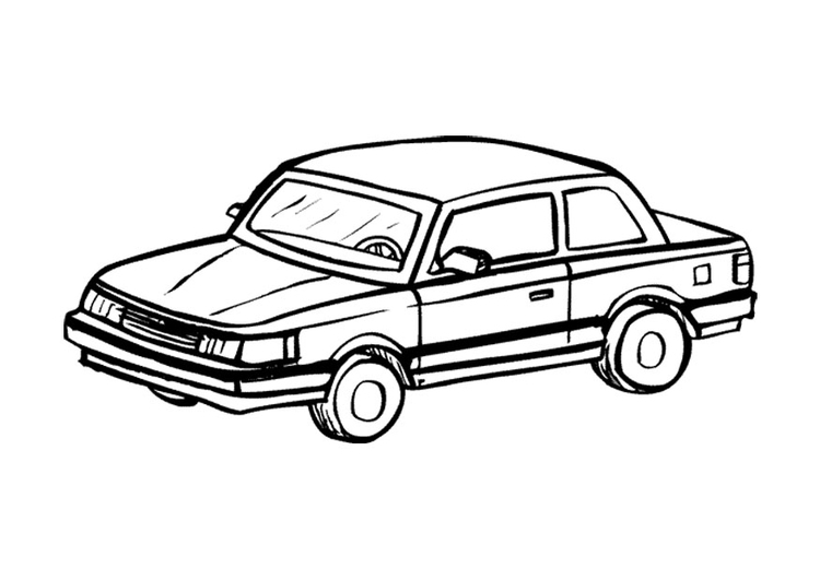 Coloring Page automobile - free printable coloring pages - Img 9668