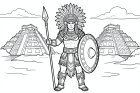 Aztec warrior