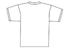 Coloring pages back of t-shirt