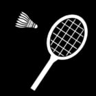 Coloring pages badminton