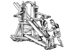 Coloring page ballista