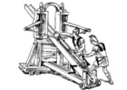 Coloring page ballista