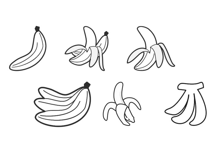 700 Collections Coloring Pages Of A Banana  Latest HD