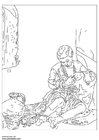 Coloring page BartolomÃ© Murillo