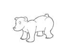 Coloring pages bear