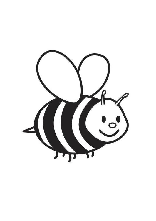 coloring pages og bees