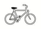 Coloring pages bicycle