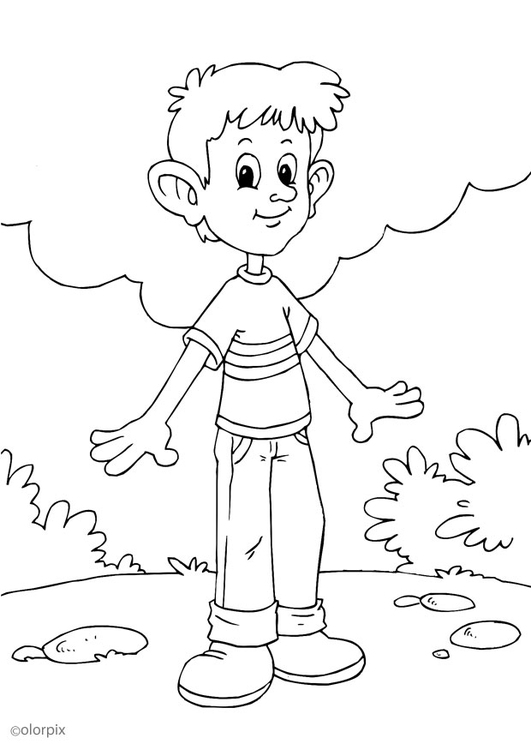 ears coloring pages for kids