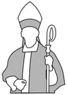 Coloring pages bishop