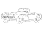 Coloring pages BMW 507