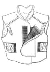 Coloring page body warmer