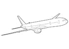 Coloring pages Boeing 777