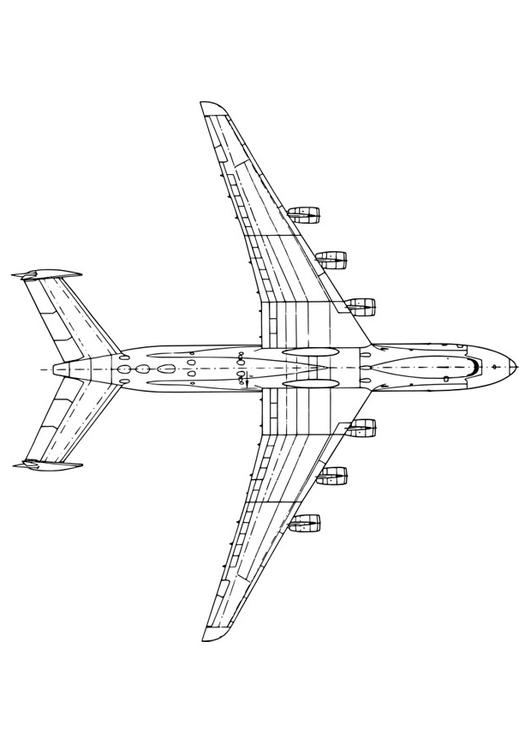 bottom of aeroplane