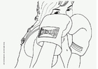 coloring-page boxing