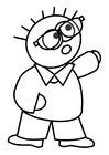 boy with glasses