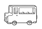 Coloring page Bus