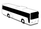 Coloring page bus