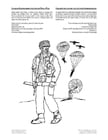 Coloring pages canadian paratrooper