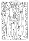 coloring-page Candles