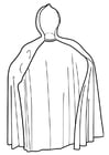 Coloring page cape