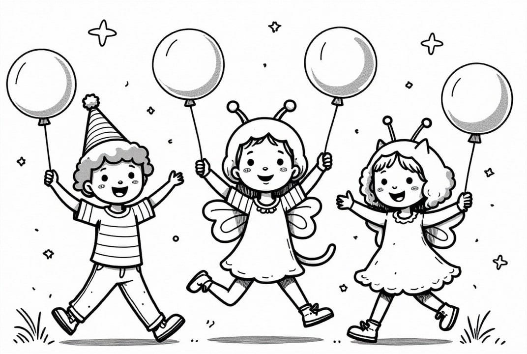 carnival with balloons