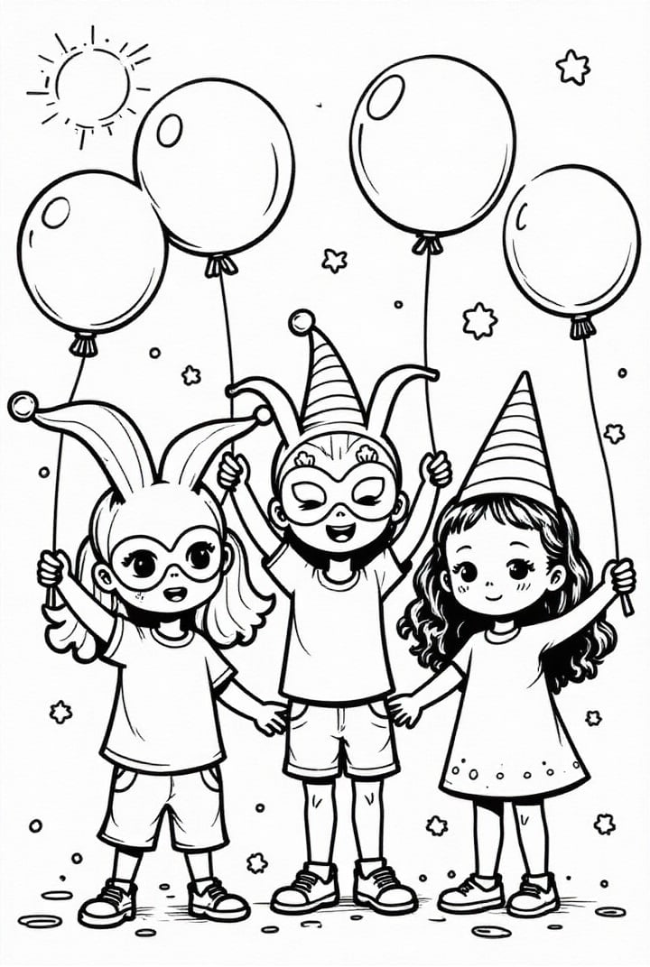 carnival with balloons