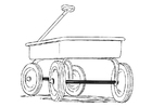 Coloring pages cart