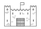 Coloring page castle