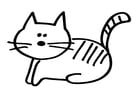 Coloring pages cat