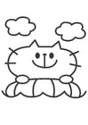 Coloring pages cat