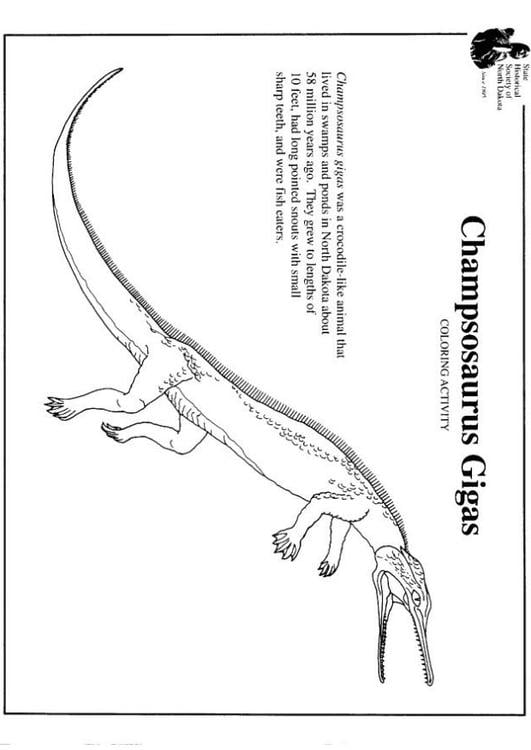 champosaurus gigas