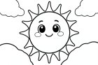 cheerful sun