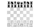 Coloring pages chess