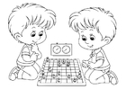 coloring-page chess 2
