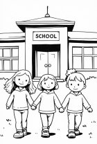 Children at the school