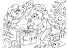 Coloring page Christmas