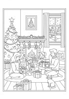 Christmas scene
